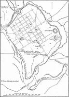 An illustration from Ancient town-planning (1913)