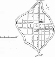 An illustration from Ancient town-planning (1913)