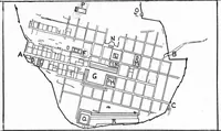 An illustration from Ancient town-planning (1913)