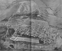 An illustration from Ancient town-planning (1913)