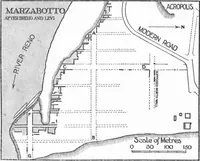 An illustration from Ancient town-planning (1913)