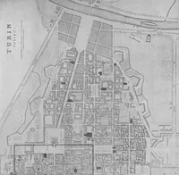 An illustration from Ancient town-planning (1913)
