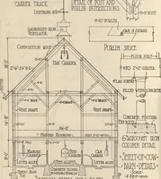 Picture 370 of 461 from Architectural details for every type of building : a practical drafting room guide for contractors, builders, lumber dealers, millmen, draftsmen and architects. (1921), leaf 119