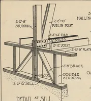 Picture 389 of 461 from Architectural details for every type of building : a practical drafting room guide for contractors, builders, lumber dealers, millmen, draftsmen and architects. (1921), leaf 125