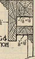 Picture 103 of 461 from Architectural details for every type of building : a practical drafting room guide for contractors, builders, lumber dealers, millmen, draftsmen and architects. (1921), leaf 26