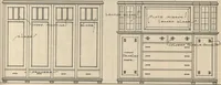 Picture 121 of 461 from Architectural details for every type of building : a practical drafting room guide for contractors, builders, lumber dealers, millmen, draftsmen and architects. (1921), leaf 34