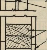 An illustration from Architectural details for every type of building : a practical drafting room guide for contractors, builders, lumber dealers, millmen, draftsmen and architects. (1921)