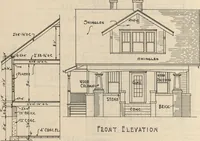 Picture 162 of 461 from Architectural details for every type of building : a practical drafting room guide for contractors, builders, lumber dealers, millmen, draftsmen and architects. (1921), leaf 53