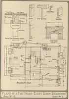 Picture 169 of 461 from Architectural details for every type of building : a practical drafting room guide for contractors, builders, lumber dealers, millmen, draftsmen and architects. (1921), leaf 58