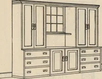 Picture 178 of 461 from Architectural details for every type of building : a practical drafting room guide for contractors, builders, lumber dealers, millmen, draftsmen and architects. (1921), leaf 65