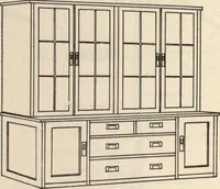 Picture 179 of 461 from Architectural details for every type of building : a practical drafting room guide for contractors, builders, lumber dealers, millmen, draftsmen and architects. (1921), leaf 65