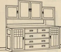 Picture 180 of 461 from Architectural details for every type of building : a practical drafting room guide for contractors, builders, lumber dealers, millmen, draftsmen and architects. (1921), leaf 65