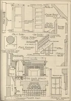 Picture 183 of 461 from Architectural details for every type of building : a practical drafting room guide for contractors, builders, lumber dealers, millmen, draftsmen and architects. (1921), leaf 66