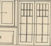Picture 191 of 461 from Architectural details for every type of building : a practical drafting room guide for contractors, builders, lumber dealers, millmen, draftsmen and architects. (1921), leaf 69
