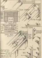 Picture 210 of 461 from Architectural details for every type of building : a practical drafting room guide for contractors, builders, lumber dealers, millmen, draftsmen and architects. (1921), leaf 74