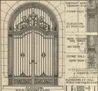 Picture 261 of 461 from Architectural details for every type of building : a practical drafting room guide for contractors, builders, lumber dealers, millmen, draftsmen and architects. (1921), leaf 91