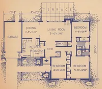 An illustration from Popular homes and plans, 23rd ed. (1963)