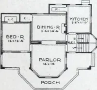 An illustration from Artistic homes / Herbert C. Chivers, architect. (1905)