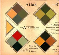 Picture 2 of 3 from Atlas ready-mixed paint. (1890), leaf 2