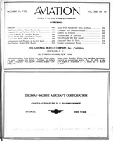 An illustration from Aviation Week 1922-10-16 (1922)