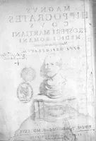 Picture 1 of 10 from Magnus Hippocrates cous Prosperi Martiani medici romani Notationibus explicatus. (1626), leaf 1