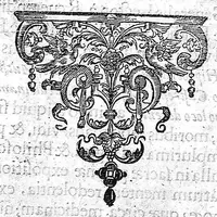 An illustration from Commentarius in Hippocratis Coi, libellum De alimento, in quo multiplici didascalia variae controversiae in utramque partem disputantur, et argumentorum funibus, authorumque secribus Satyro cornua ligantur, confriguntur. Opus in quatuor sectiones divisum quarum priores duae in hoc volumine continentur... (1635)