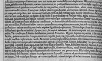 An illustration from Hippocratis coi, medicorum principis Liber prior de morbis mulierum ... Mauricio Cordaeo Rhemo interprete & explicatore (1585)