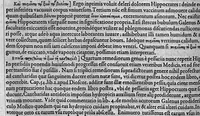 An illustration from Hippocratis coi, medicorum principis Liber prior de morbis mulierum ... Mauricio Cordaeo Rhemo interprete & explicatore (1585)