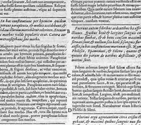An illustration from Francisci Vallesii Covarrubiani... Commentaria in septem libros Hippocrat[is] de morbis popularibus nunc primum in Galliis excusa... nonnullisque additis scholiis, opera... S. Gaudei,... (1654)