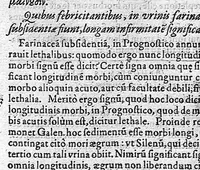 Picture 13 of 28 from Francisci Vallesii... in Aphorismos Hippocratis Commentarii VII... nunc iterum Ioan. Petri Ayroldi Marcelliani opera & industria fidelius elegantiusque editi... (1589), leaf 122