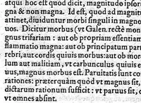 An illustration from Francisci Vallesii... in Aphorismos Hippocratis Commentarii VII... nunc iterum Ioan. Petri Ayroldi Marcelliani opera & industria fidelius elegantiusque editi... (1589)