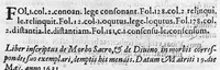 An illustration from Praelectiones Vallisoletanae in librum magni Hipp. Coi De morbo sacro. Auctore D. Antonio Ponze Sancta Cruz, ... (1631)