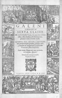 An illustration from Galeni omnia quae extant opera / vol. 7- Sextae classis libri (1565)