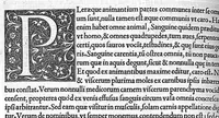 An illustration from Claudio Galeni Pergameni de simplicium medicamentorum facultatibus libri undecim, Theodorico Gerardo Gaudano interprete (1530)