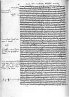 An illustration from Claudio Galeni Pergameni de simplicium medicamentorum facultatibus libri undecim, Theodorico Gerardo Gaudano interprete (1530)