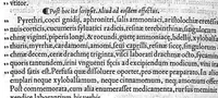 An illustration from Claudii Galeni Pergameni De compositione medicamentorum secundum locos, : seu quae unicuique corporis parti conueniunt, libri decem (1535)