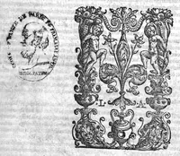 An illustration from Plus quam commentum in Parvam Galeni artem Turisani Florentini medici praestantissimi, cum duplici textus interpretatione, antiqua scilicet et Leoniceni, et ejusdem [Turisani] libello de Hypostasi, opus... quod olim quidem Jul. Martianus Rota,... pluribus auxit et emendavit ; nunc vero... recognitum... additis quibusdam ad eandem rem pertinentibus, denuo imprimendum curavimus. Ea autem sunt : Hali qui eandem Galeni Artem primus exposuit ; Joannitii ad eandem introductio ; Gentilis qui primum ejusdem Artis librum... declaravit ; Nicolai Leoniceni Quaestio de tribus doctrinis... (1557)