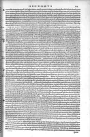 An illustration from Plus quam commentum in Parvam Galeni artem Turisani Florentini medici praestantissimi, cum duplici textus interpretatione, antiqua scilicet et Leoniceni, et ejusdem [Turisani] libello de Hypostasi, opus... quod olim quidem Jul. Martianus Rota,... pluribus auxit et emendavit ; nunc vero... recognitum... additis quibusdam ad eandem rem pertinentibus, denuo imprimendum curavimus. Ea autem sunt : Hali qui eandem Galeni Artem primus exposuit ; Joannitii ad eandem introductio ; Gentilis qui primum ejusdem Artis librum... declaravit ; Nicolai Leoniceni Quaestio de tribus doctrinis... (1557)