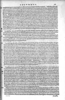An illustration from Plus quam commentum in Parvam Galeni artem Turisani Florentini medici praestantissimi, cum duplici textus interpretatione, antiqua scilicet et Leoniceni, et ejusdem [Turisani] libello de Hypostasi, opus... quod olim quidem Jul. Martianus Rota,... pluribus auxit et emendavit ; nunc vero... recognitum... additis quibusdam ad eandem rem pertinentibus, denuo imprimendum curavimus. Ea autem sunt : Hali qui eandem Galeni Artem primus exposuit ; Joannitii ad eandem introductio ; Gentilis qui primum ejusdem Artis librum... declaravit ; Nicolai Leoniceni Quaestio de tribus doctrinis... (1557)