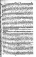 Picture 15 of 35 from Plus quam commentum in Parvam Galeni artem Turisani Florentini medici praestantissimi, cum duplici textus interpretatione, antiqua scilicet et Leoniceni, et ejusdem [Turisani] libello de Hypostasi, opus... quod olim quidem Jul. Martianus Rota,... pluribus auxit et emendavit ; nunc vero... recognitum... additis quibusdam ad eandem rem pertinentibus, denuo imprimendum curavimus. Ea autem sunt : Hali qui eandem Galeni Artem primus exposuit ; Joannitii ad eandem introductio ; Gentilis qui primum ejusdem Artis librum... declaravit ; Nicolai Leoniceni Quaestio de tribus doctrinis... (1557), leaf 228