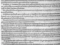An illustration from Plus quam commentum in Parvam Galeni artem Turisani Florentini medici praestantissimi, cum duplici textus interpretatione, antiqua scilicet et Leoniceni, et ejusdem [Turisani] libello de Hypostasi, opus... quod olim quidem Jul. Martianus Rota,... pluribus auxit et emendavit ; nunc vero... recognitum... additis quibusdam ad eandem rem pertinentibus, denuo imprimendum curavimus. Ea autem sunt : Hali qui eandem Galeni Artem primus exposuit ; Joannitii ad eandem introductio ; Gentilis qui primum ejusdem Artis librum... declaravit ; Nicolai Leoniceni Quaestio de tribus doctrinis... (1557)