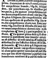 An illustration from Thaddei Florentini,... In C. Gal. Micratechnen commentarii secunde editionis emaculati et ab oblivionis injuria nuperrime vindicati, studio Thome Dionysii Polii,... quin etiam Gal. textus suo loco adjecti... (1522)