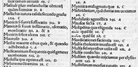 An illustration from Caelii Aureliani siccensis tardarum passionum libri V / Oribasii euporiston libri III, medicinae compendium liber I, curationum liber I, trochiscorum confect liber I (1529)