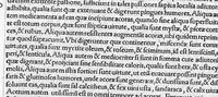 An illustration from Caelii Aureliani siccensis tardarum passionum libri V / Oribasii euporiston libri III, medicinae compendium liber I, curationum liber I, trochiscorum confect liber I (1529)