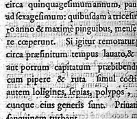 An illustration from Aretaei Cappadocis Aetiologica, simeiotica et therapeutica morborum auctorum et diuturnorum (1603)