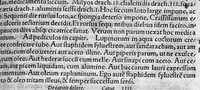 An illustration from Pauli Aeginetae totius rei medicae libri VII. ad profectionem parati, et brevi summa omnem artem complectens. Per Janum Cornarium medicum Physicum Latina lingua conscripti (1556)
