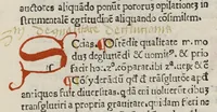 An illustration from Super tertio libro Canonis Avicennae. Receptae super prima parte quarti libri Canonis Avicennae [tome 3]