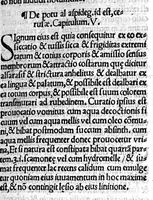 An illustration from Liber theoricae necnon practicae Alsaharavii in prisco Arabum Medicorum conventu facile principis... (1519)