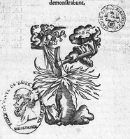 An illustration from Constantini Africani post Hippocratem et Galenum, quorum, Graece linguae doctus, sedulus suit lector, medicorum nulli prorsus, multis doctissimis testibus, posthabendi opera, conquisita undiq(ue) magno studio ... (1536)