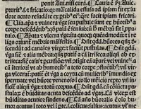 An illustration from Excellentissimi medici Guilielmi Brixiensis aggregatoris dictorum illustrium medicorum ad unamquamque egritudinem a capite ad pedes practica, nunc primum ad communem usum edita et impressa. Ejusdem de febribus tractatus optimus, de peste, de consilio observando tempore pestilentiali, ac etiam de cura pestis tractatus perspicuus ejusdem (1508)